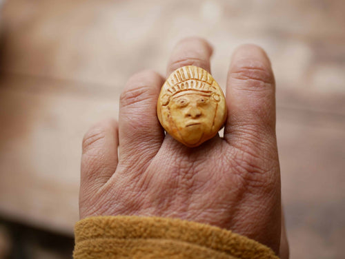 Baumperlen Ring Native