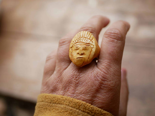 Baumperlen Ring Native