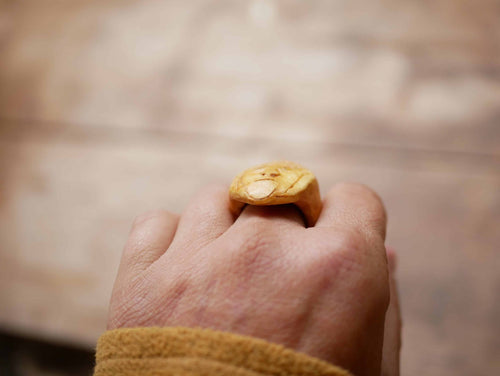Baumperlen Ring Native