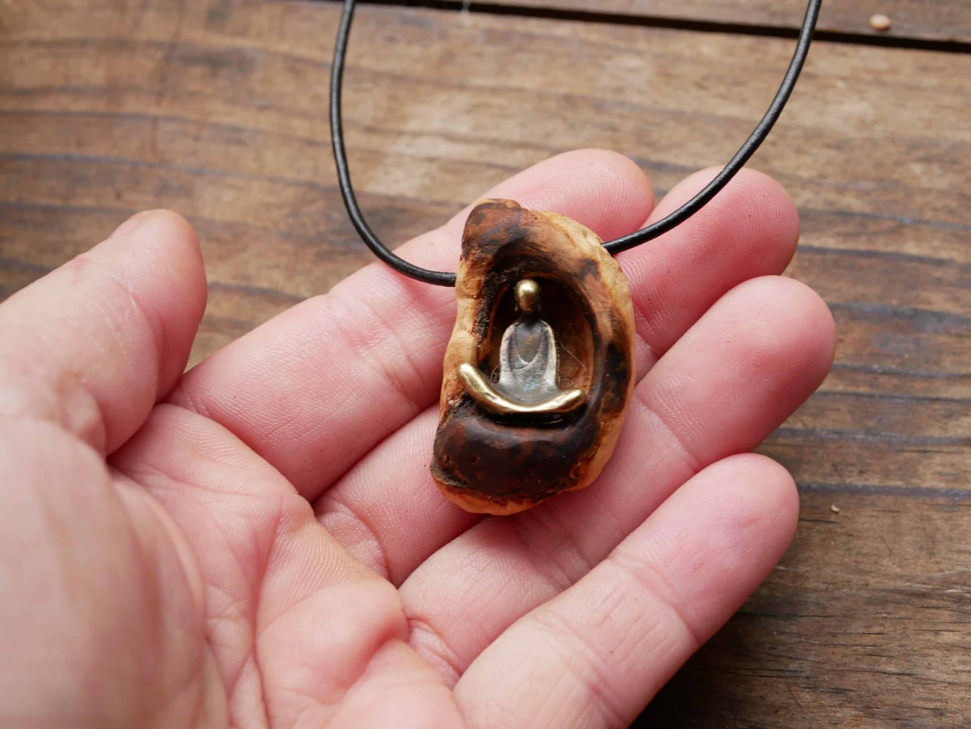 Baumperle mit Buddha