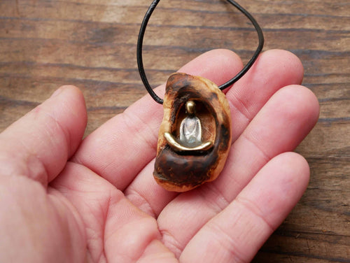 Baumperle mit Buddha