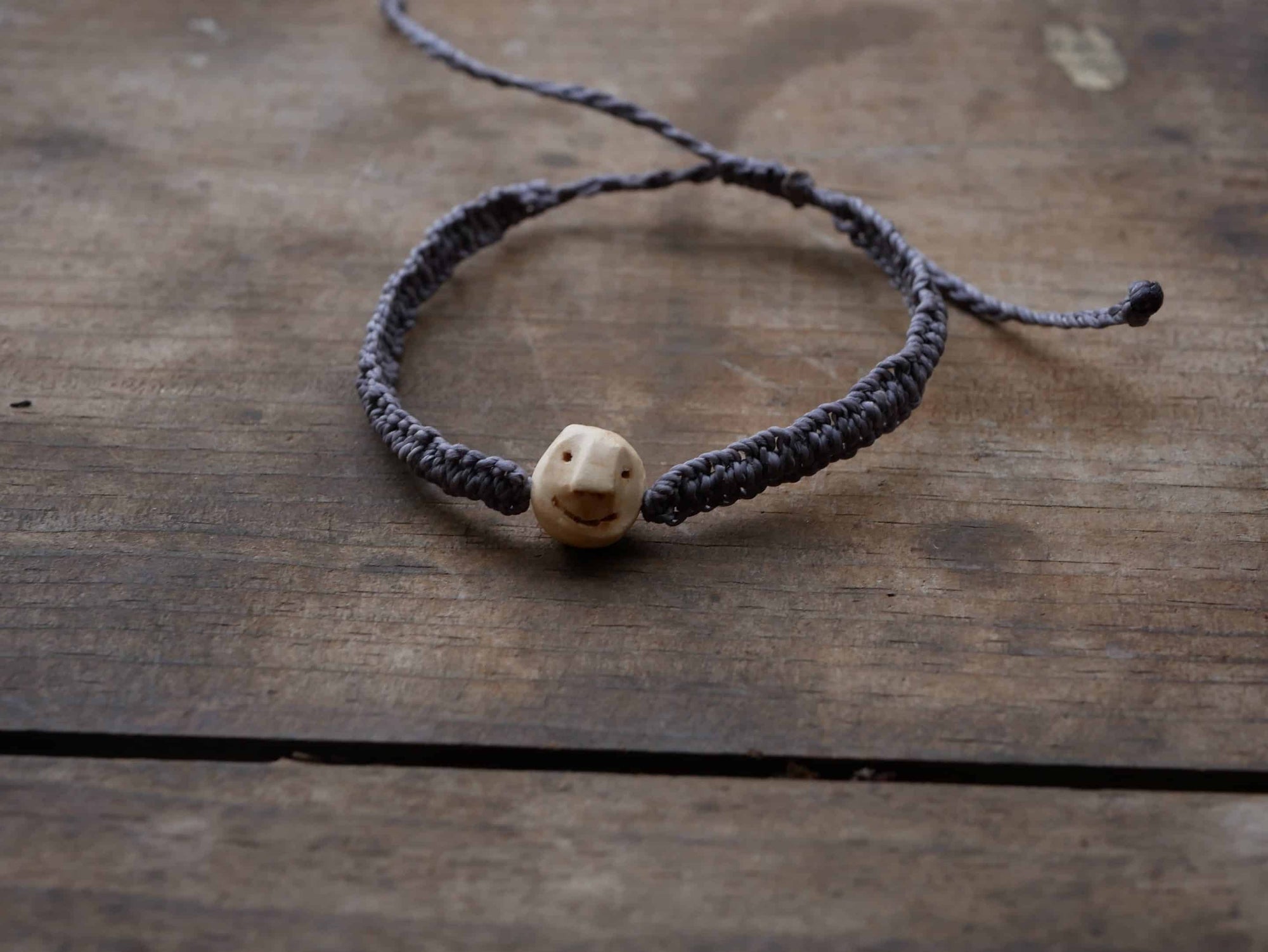 Armband Wichtel aus Baumperle
