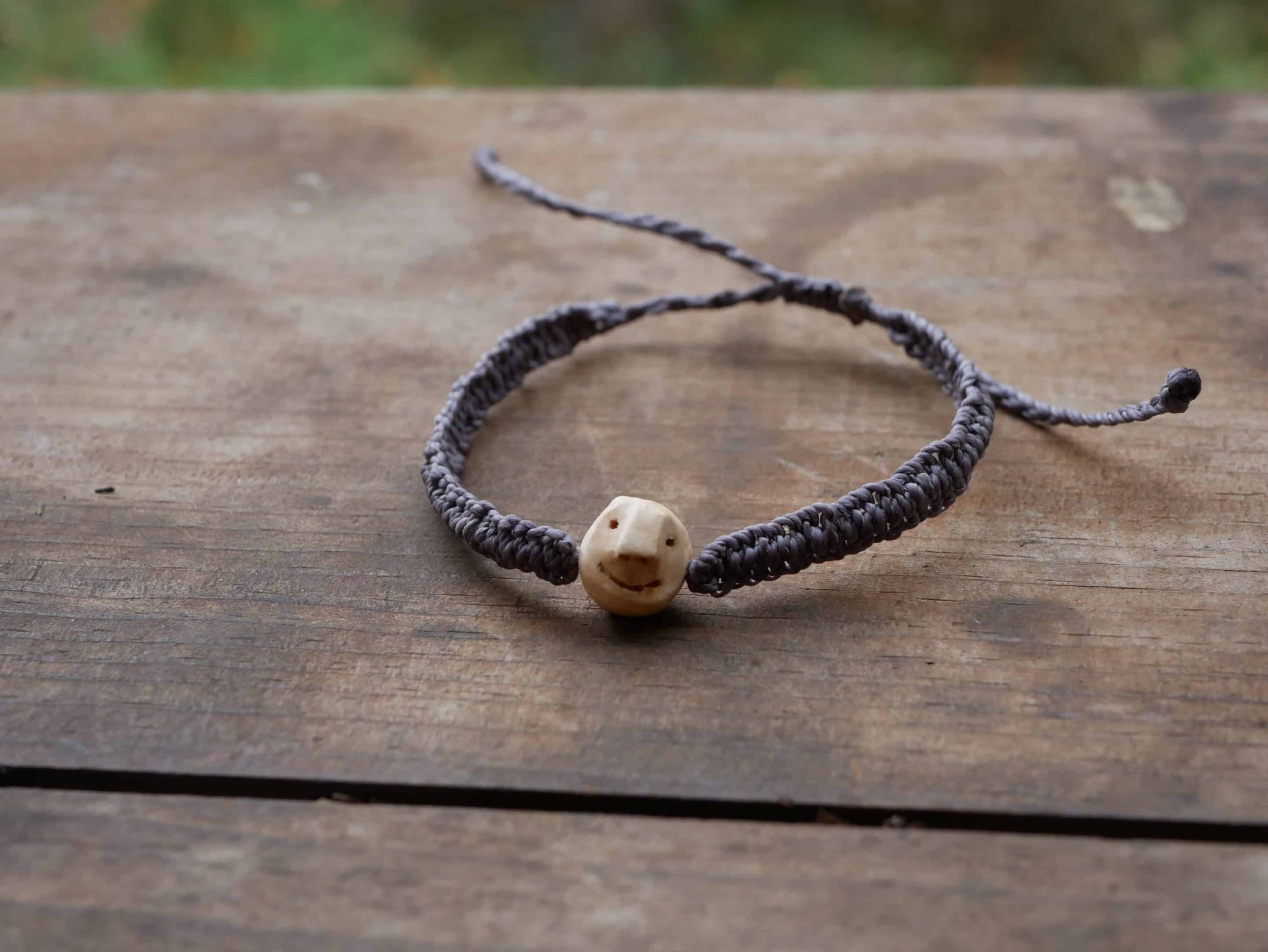Armband Wichtel aus Baumperle