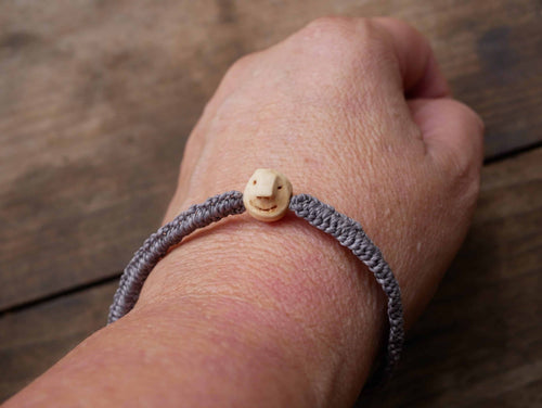 Armband Wichtel aus Baumperle