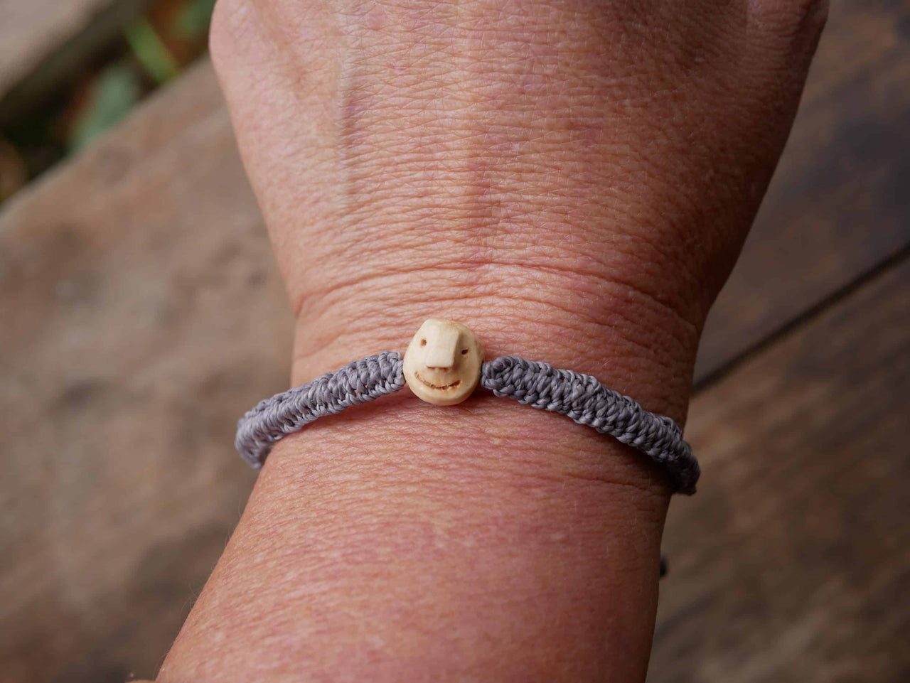 Armband Wichtel aus Baumperle