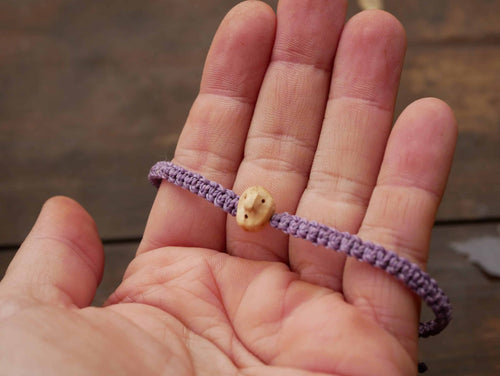 Armband Wichtel aus Baumperle