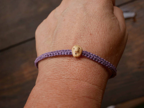 Armband Wichtel aus Baumperle
