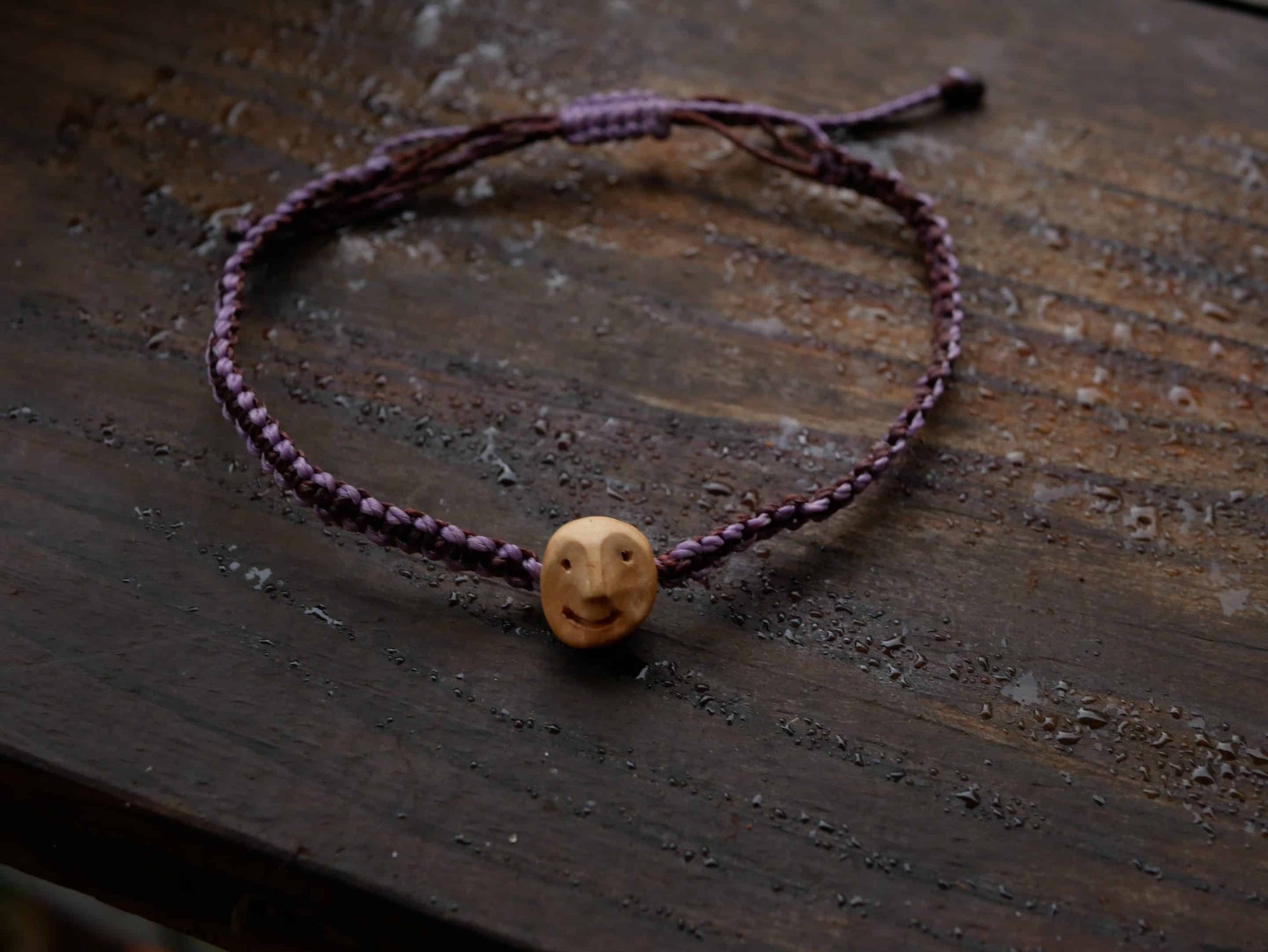 Armband Wichtel aus Baumperle