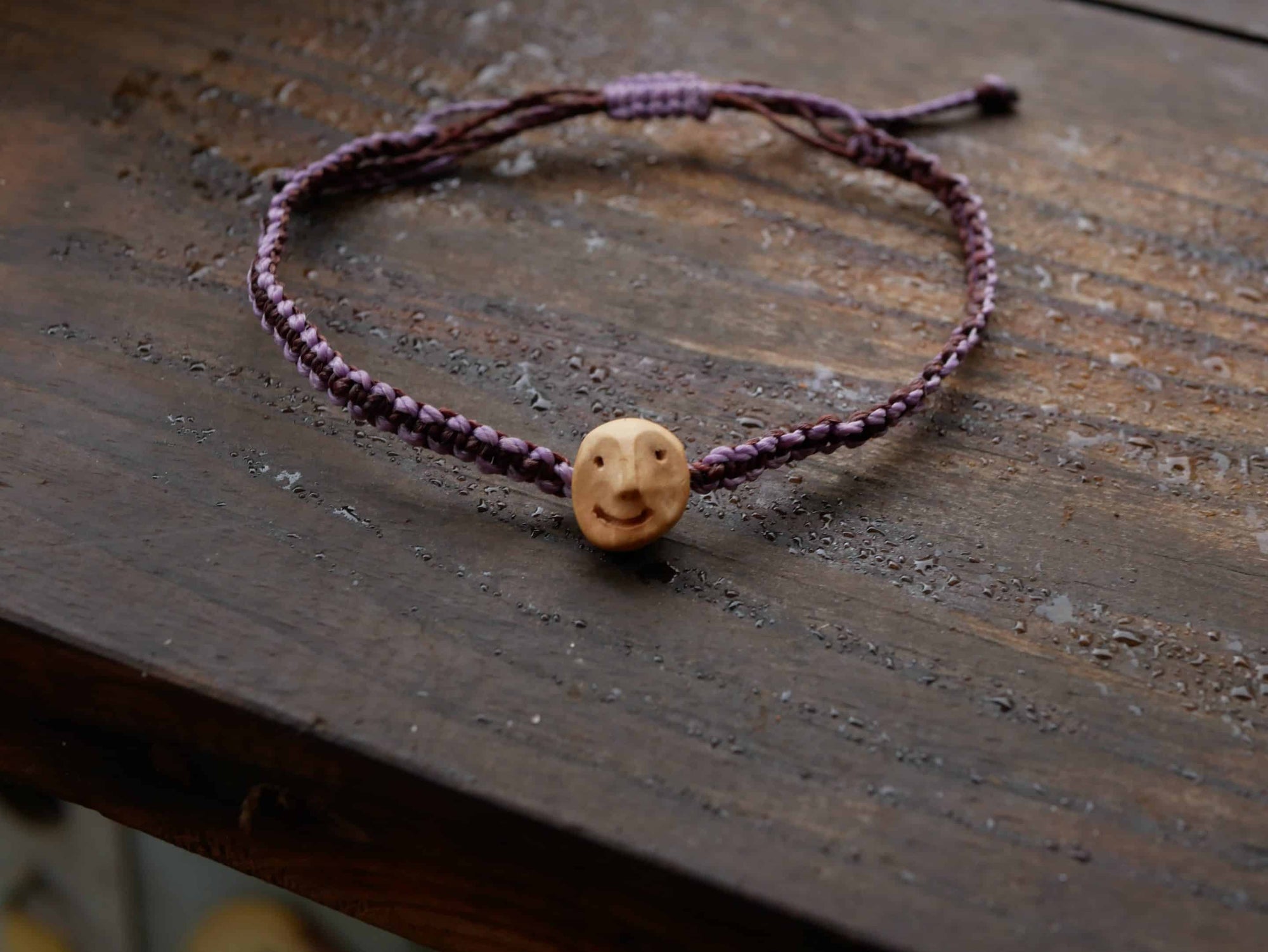 Armband Wichtel aus Baumperle