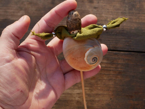 Schnecke Zwuckel mit Baumperle
