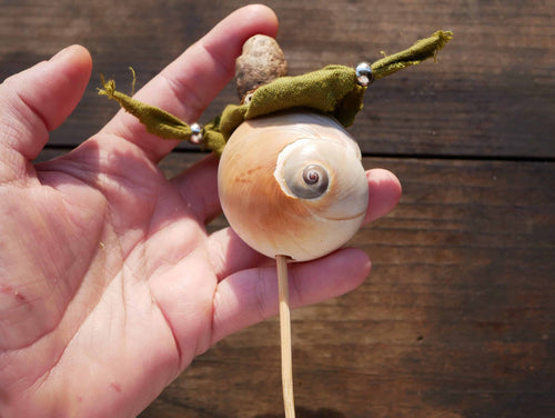 Schnecke Zwuckel mit Baumperle