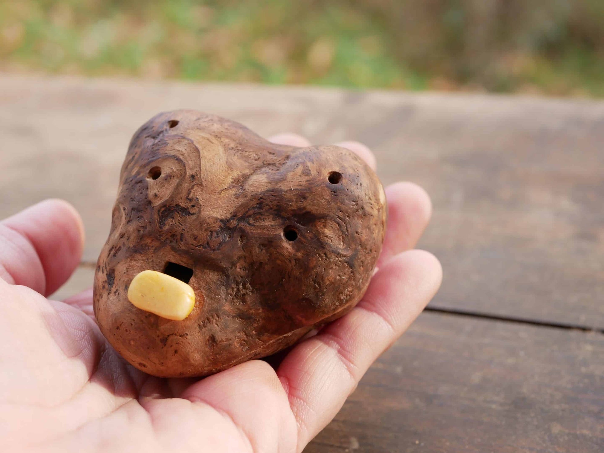 Ocarina aus Baumperle