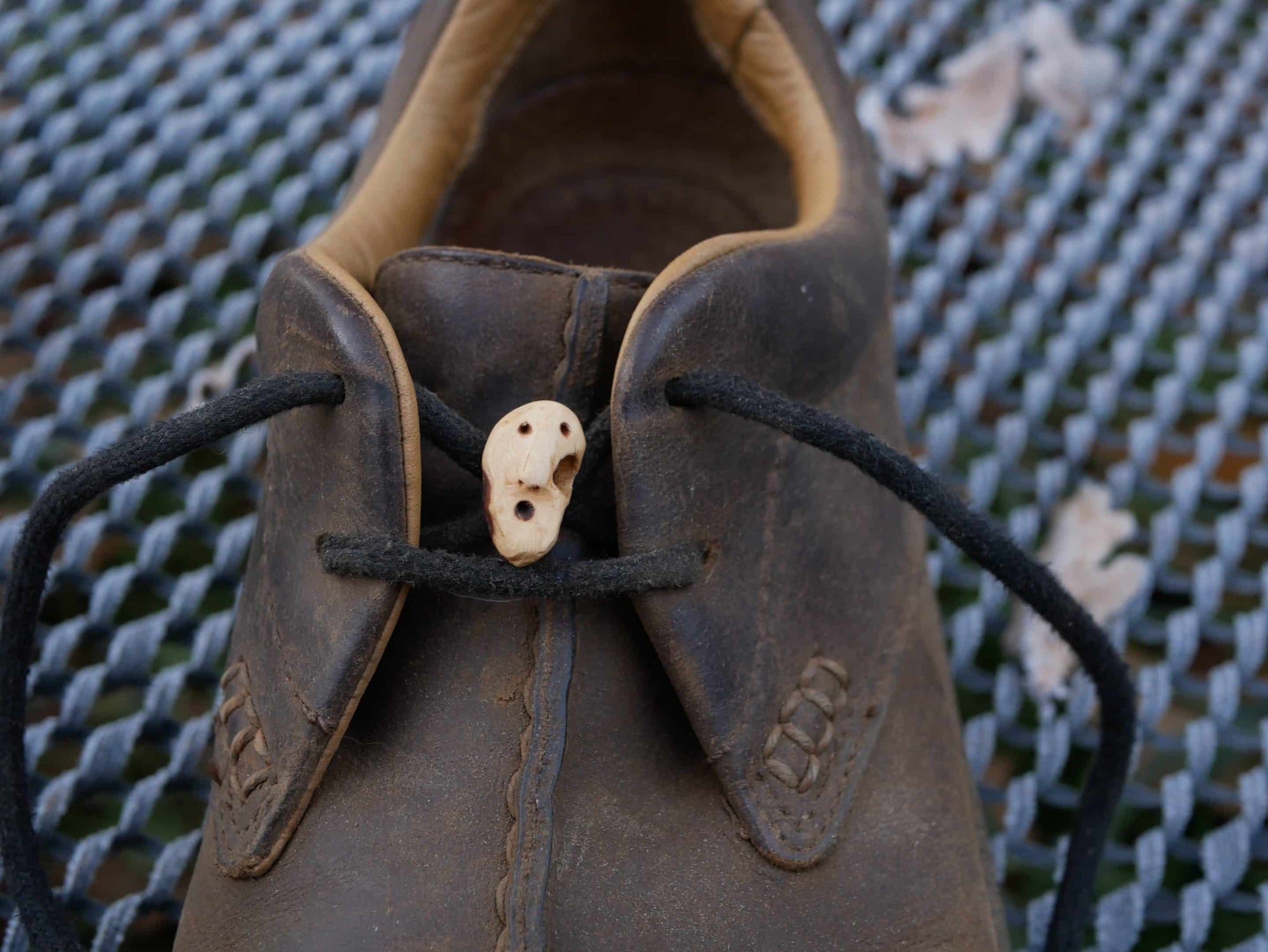 Schuhwichtel aus Baumperle