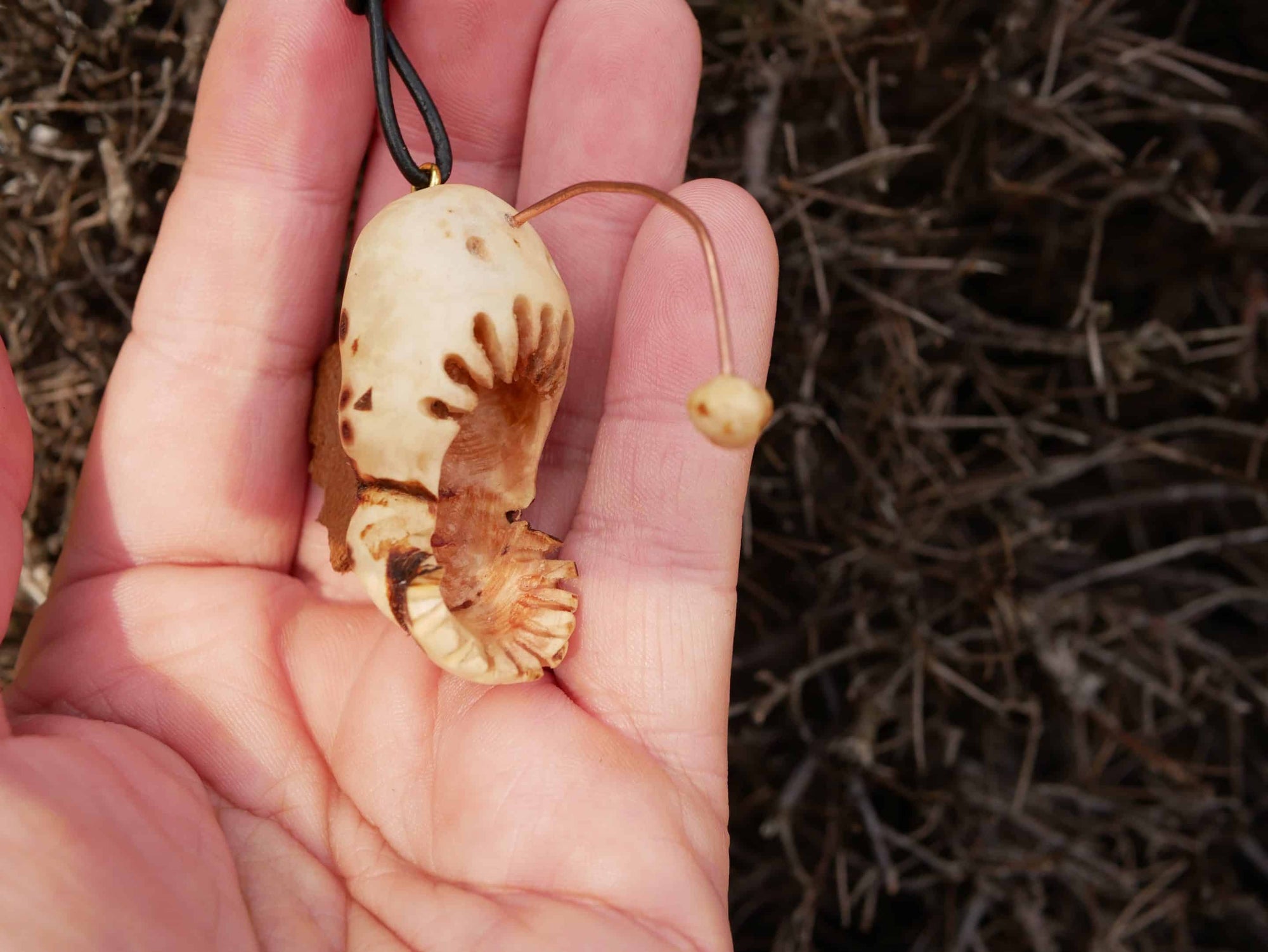 Anglerfisch aus Baumperle