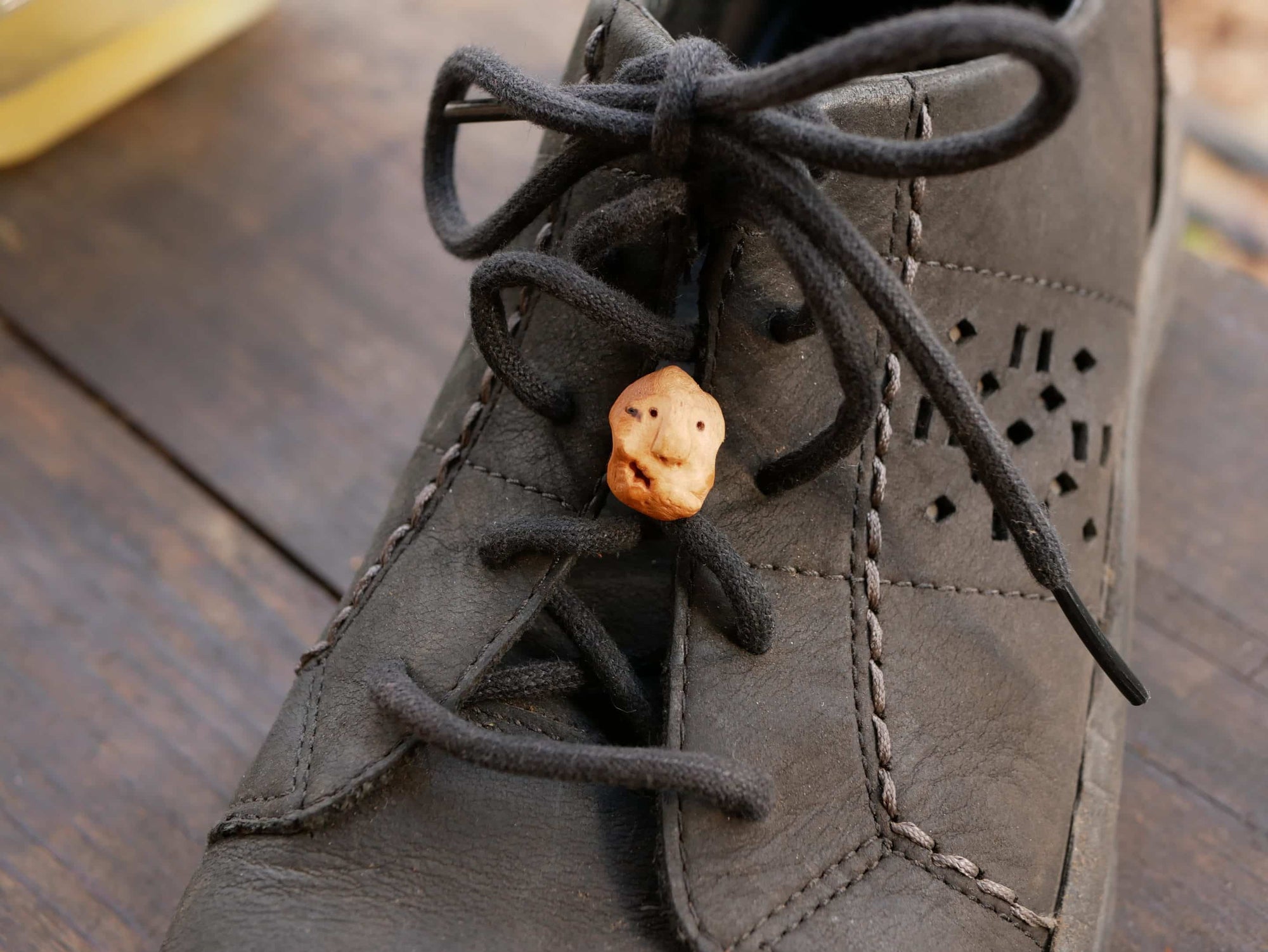 Schuhwichtel aus Baumperle