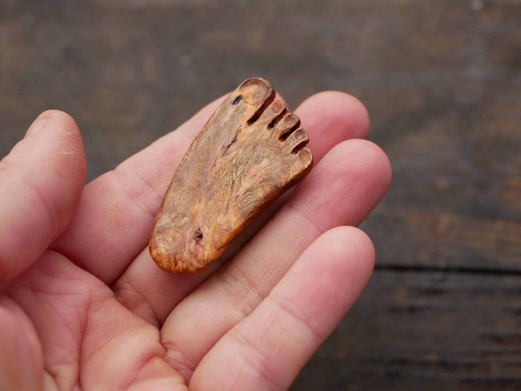 Fuß Handschmeichler Baumperle