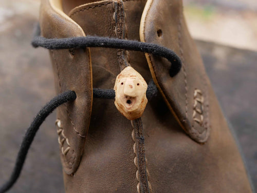 Schuhwichtel aus Baumperlen
