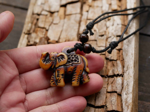 Epoxidharz Kette Elefant
