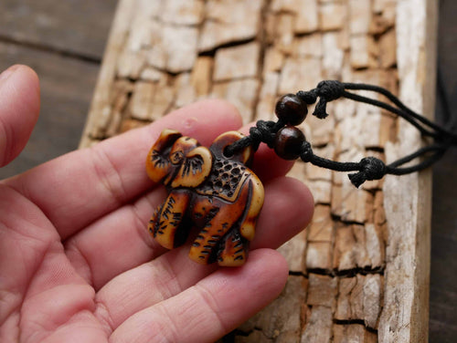 Epoxidharz Kette Elefant