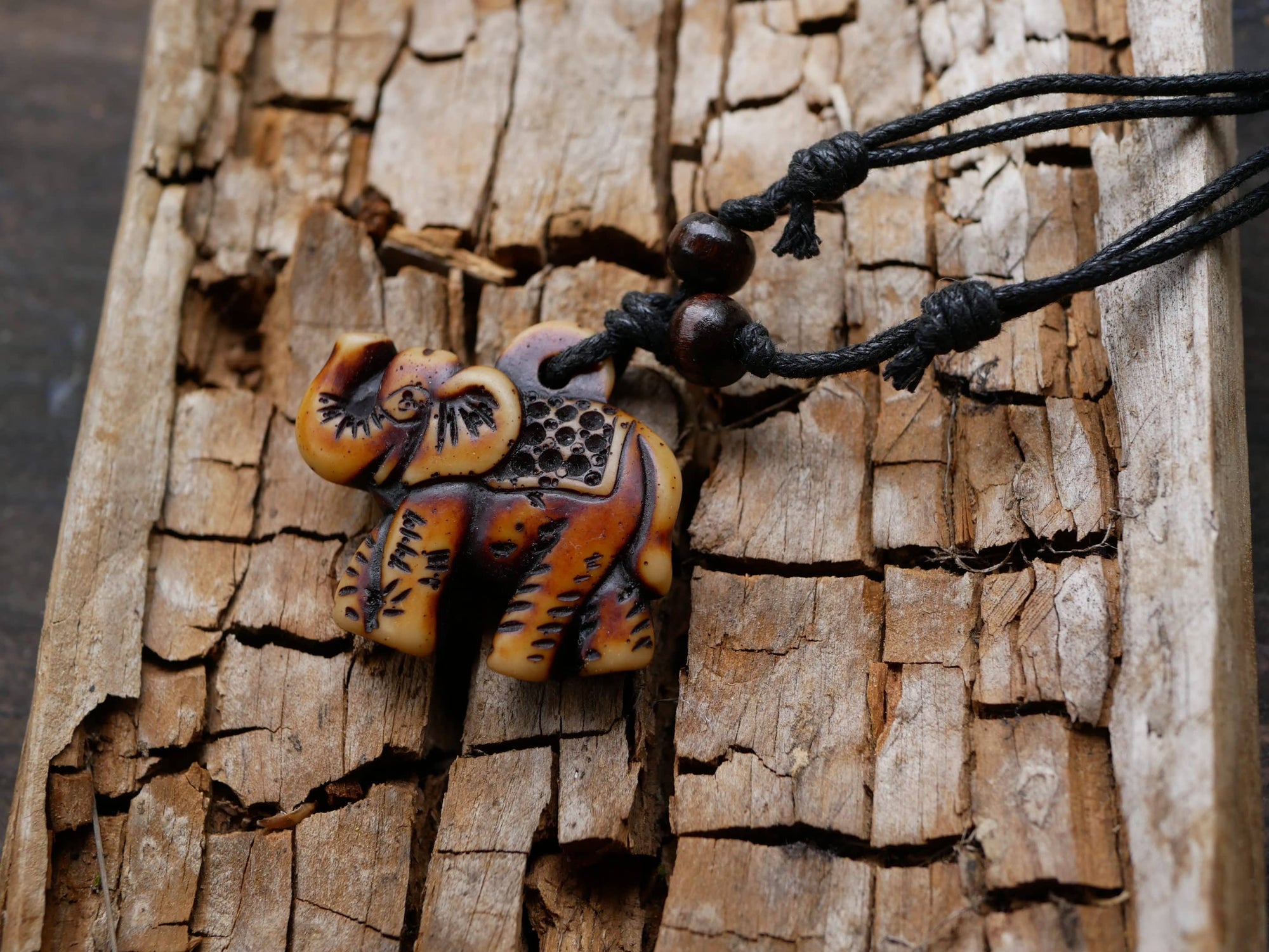 Epoxidharz Kette Elefant