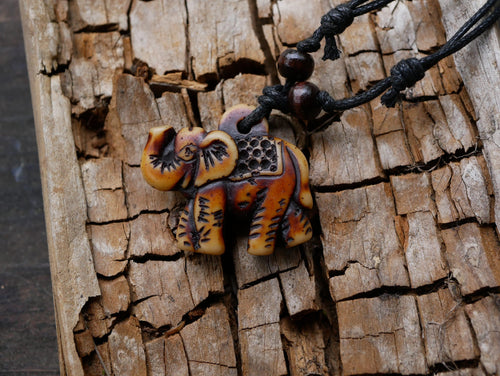 Epoxidharz Kette Elefant