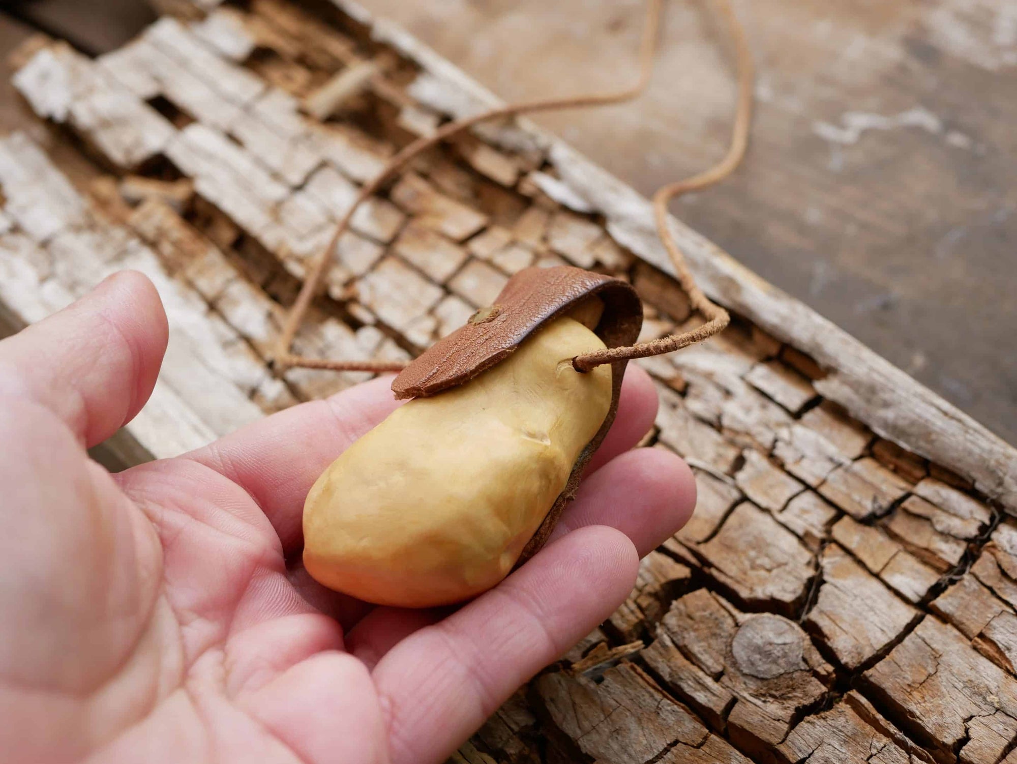 Baumperle mit Domino