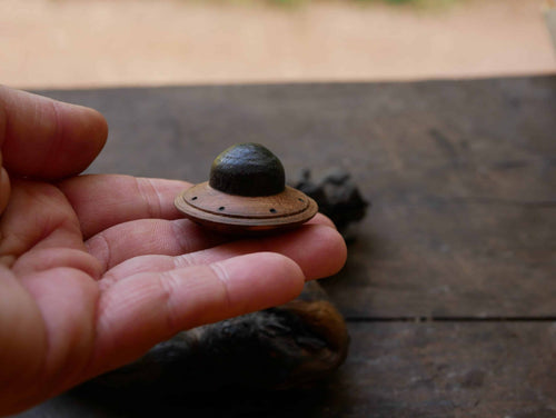 Ufo mit Treibholz