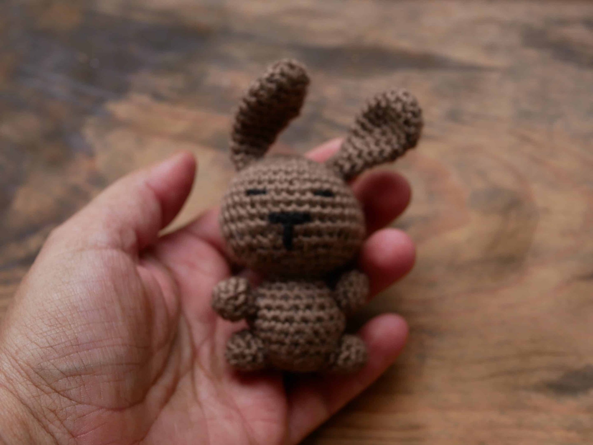Hase gehäkelt