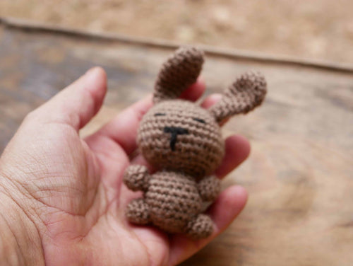 Hase gehäkelt