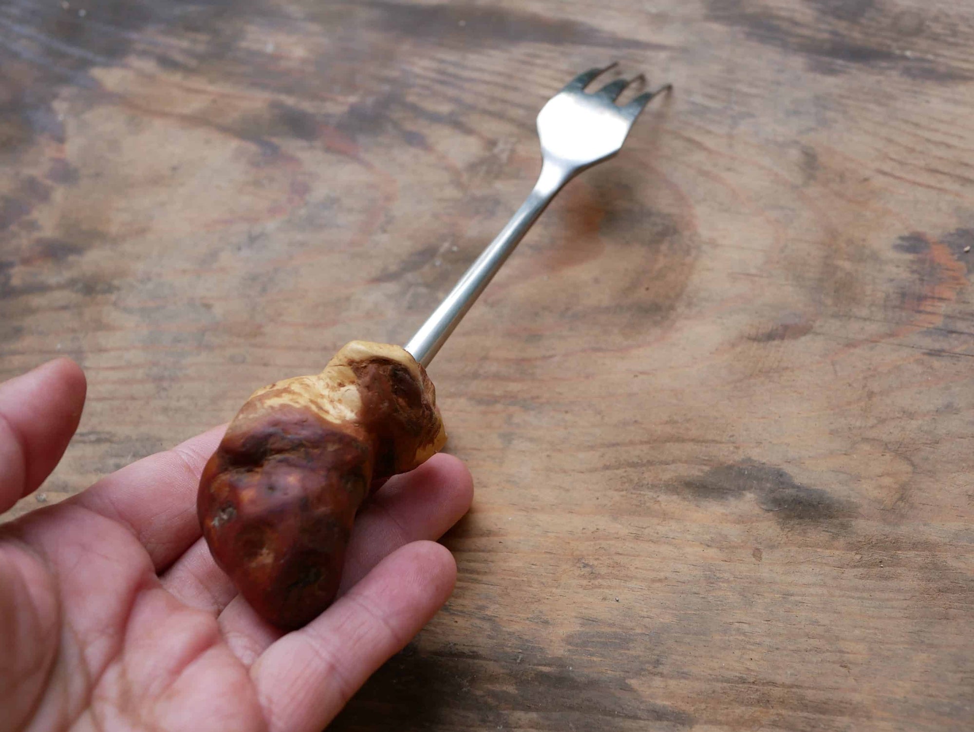 Gabel mit Baumperle