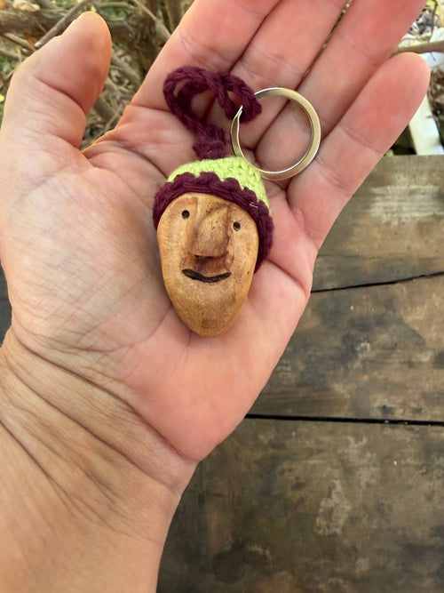 Wichtel Knospi für den Schlüssel