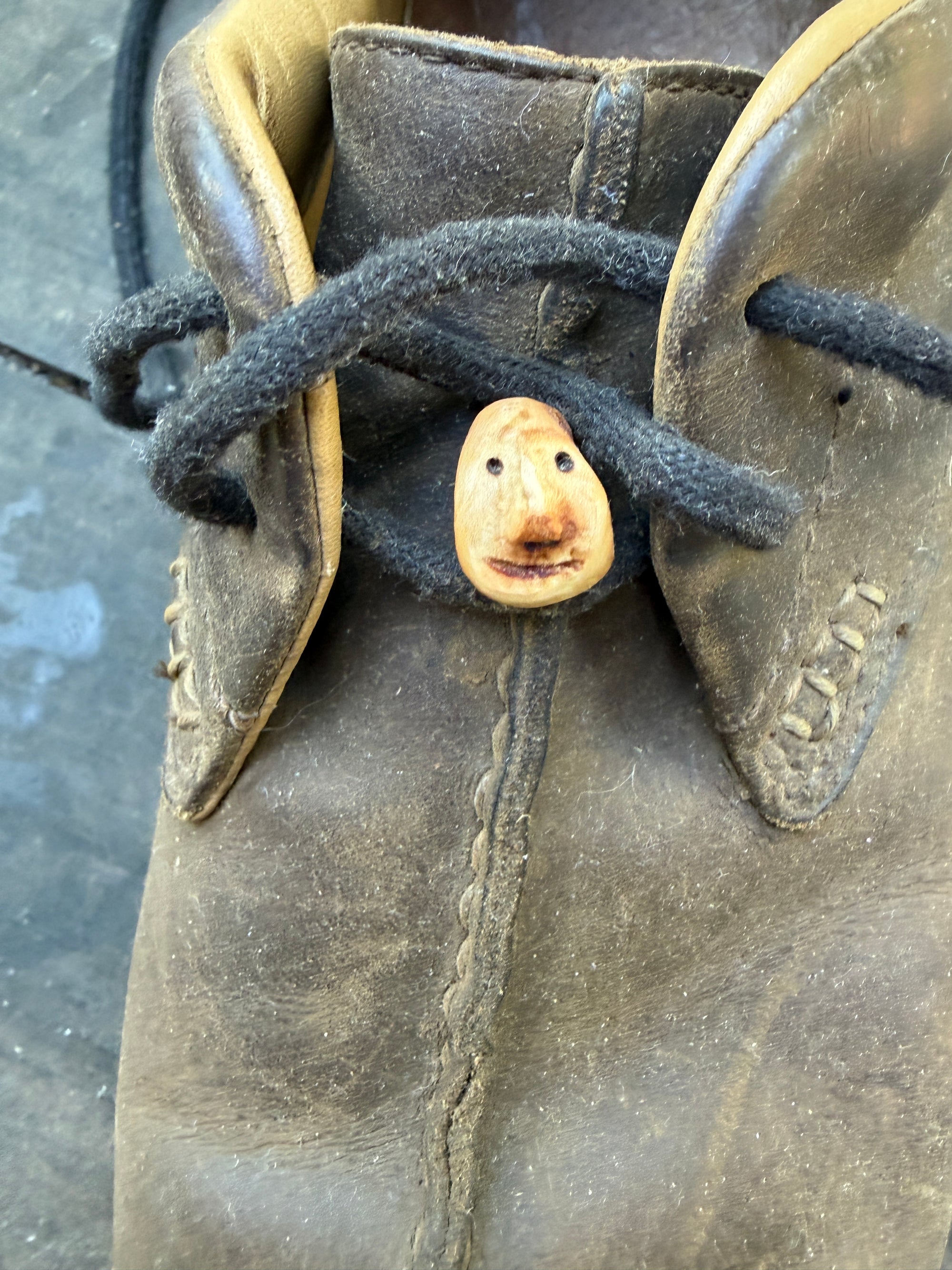 Schuhwichtel Rotznase