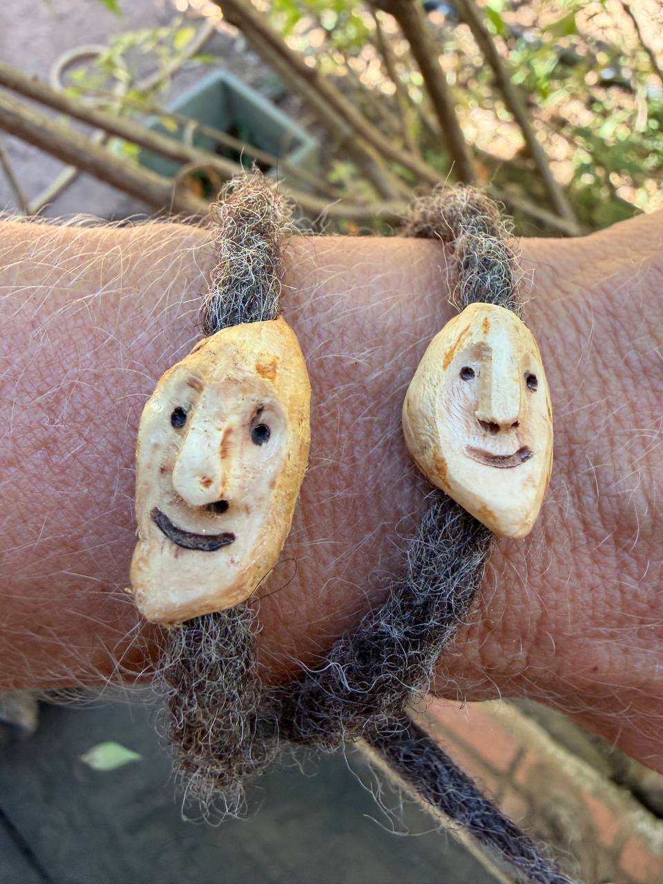 FIlz Armbandwichtel Mai und Glöckchen