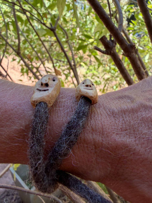 FIlz Armbandwichtel Mai und Glöckchen