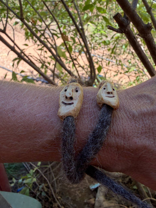 FIlz Armbandwichtel Mai und Glöckchen