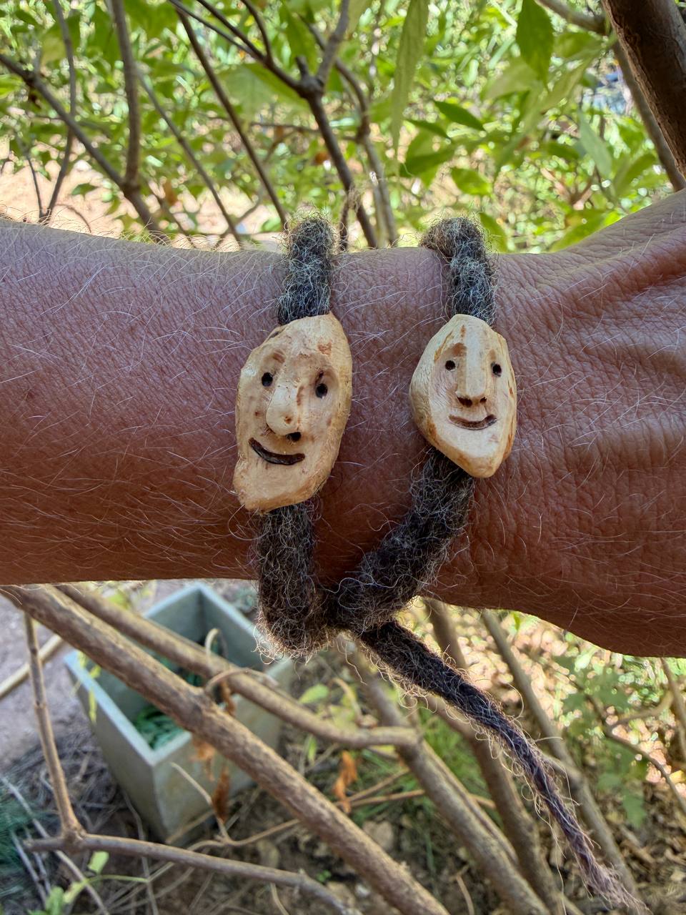 FIlz Armbandwichtel Mai und Glöckchen