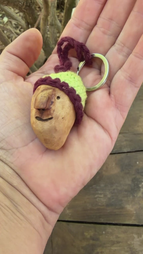 Wichtel Knospi für den Schlüssel