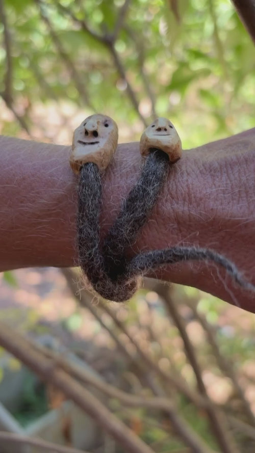 FIlz Armbandwichtel Mai und Glöckchen