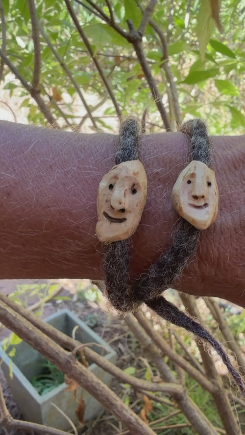 FIlz Armbandwichtel Mai und Glöckchen