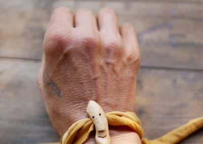 Armbandwichtel aus Baumperle