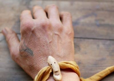 Armbandwichtel aus Baumperle