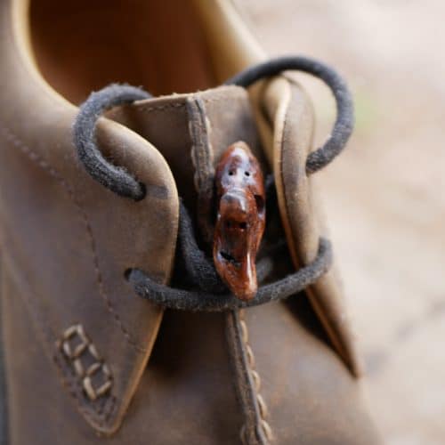 Schuhwichtel aus Baumperle