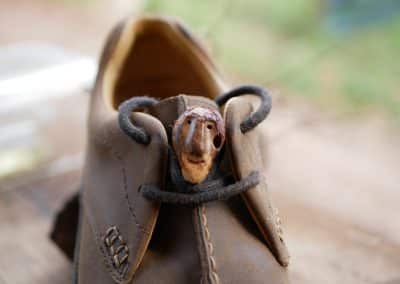 Schuhwichtel aus Baumperle