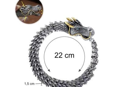 Drache Armband