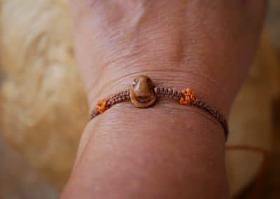 Armband Wichtel aus Baumperle