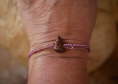 Armband Wichtel aus Baumperle