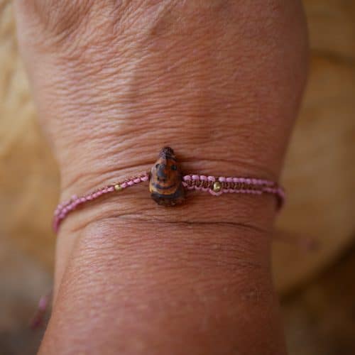 Armband Wichtel aus Baumperle