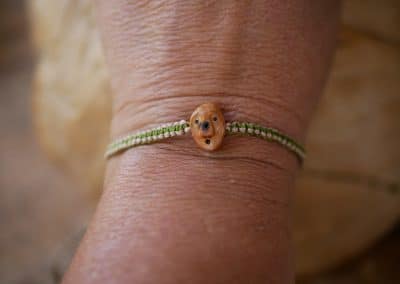 Armband Wichtel aus Baumperle