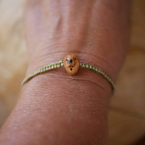 Armband Wichtel aus Baumperle