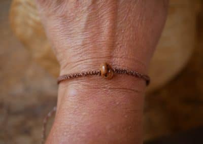 Armband Wichtel aus Baumperle